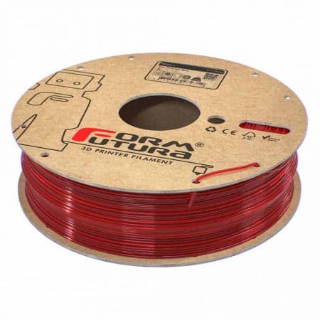 formfutura PETG see through red