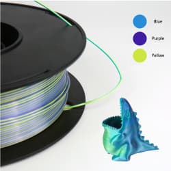 optimus digital PLA tricolor blue purple yellow