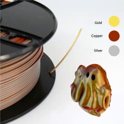 optimus digital PLA tricolor gold silver copper