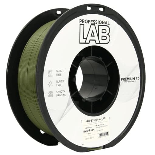 professional lab PETG dark green