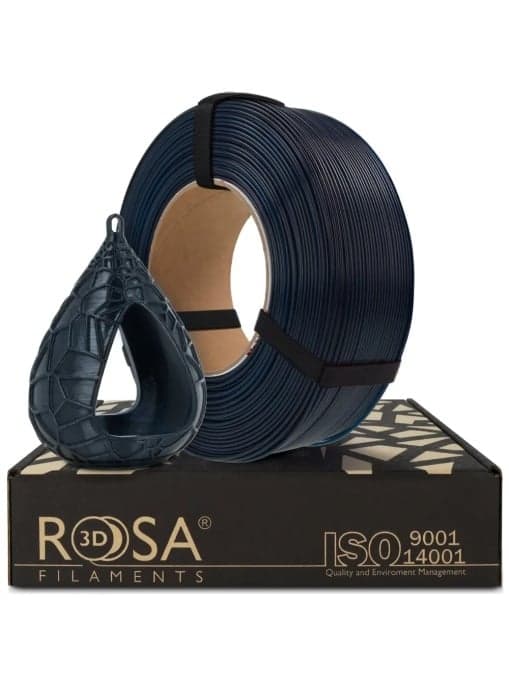 rosa3d PETG navy blue transparent