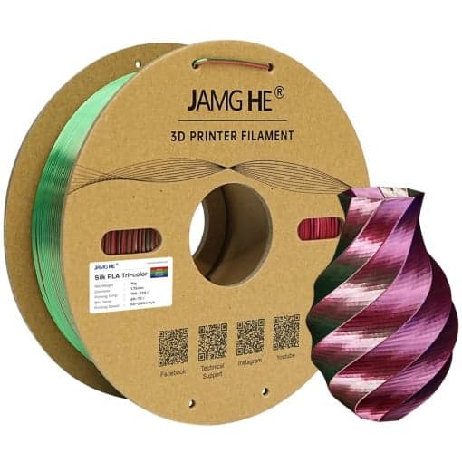 jamg he PLA dual/tricolor red green purple