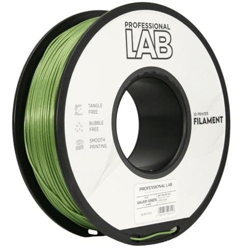 professional lab PLA galaxy green