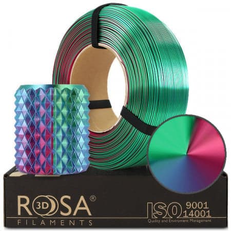 rosa3d PLA magic silk aurora
