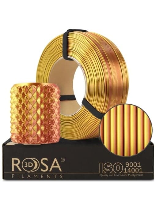 rosa3d PLA magic silk gold-copper