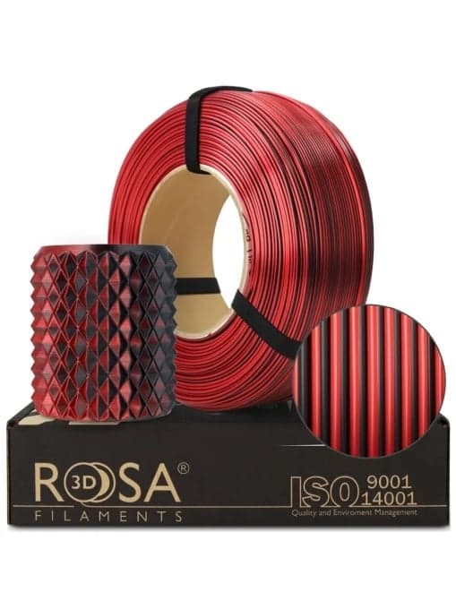 rosa3d PLA magic silk mistic red