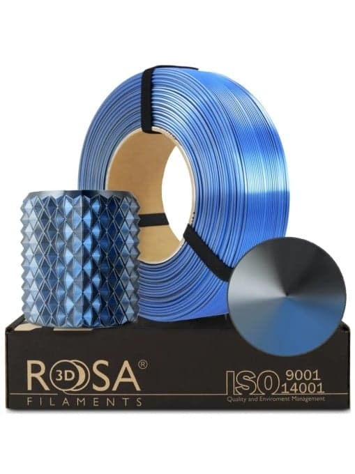 rosa3d PLA magic silk storm shadow blue-graphite-steel