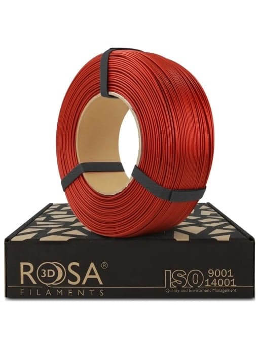 rosa3d PLA red jasper satin