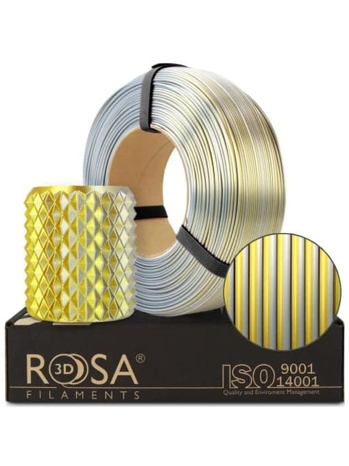 rosa3d PLA silk gold silver