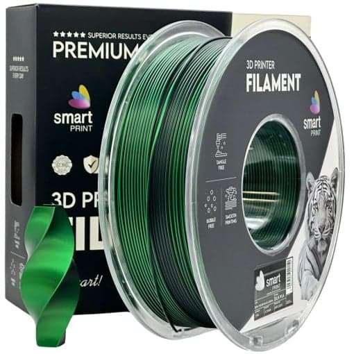 professional lab PLA silk negru verde