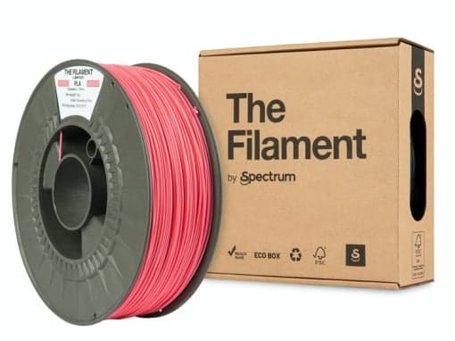 the filament PLA strawberry pink