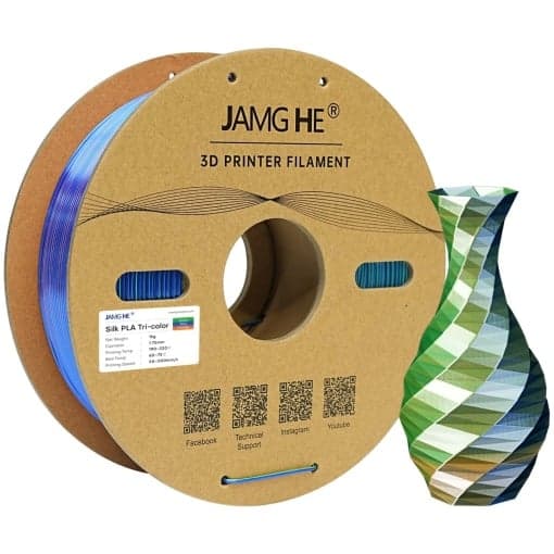 jamg he PLA tricolor green blue orange