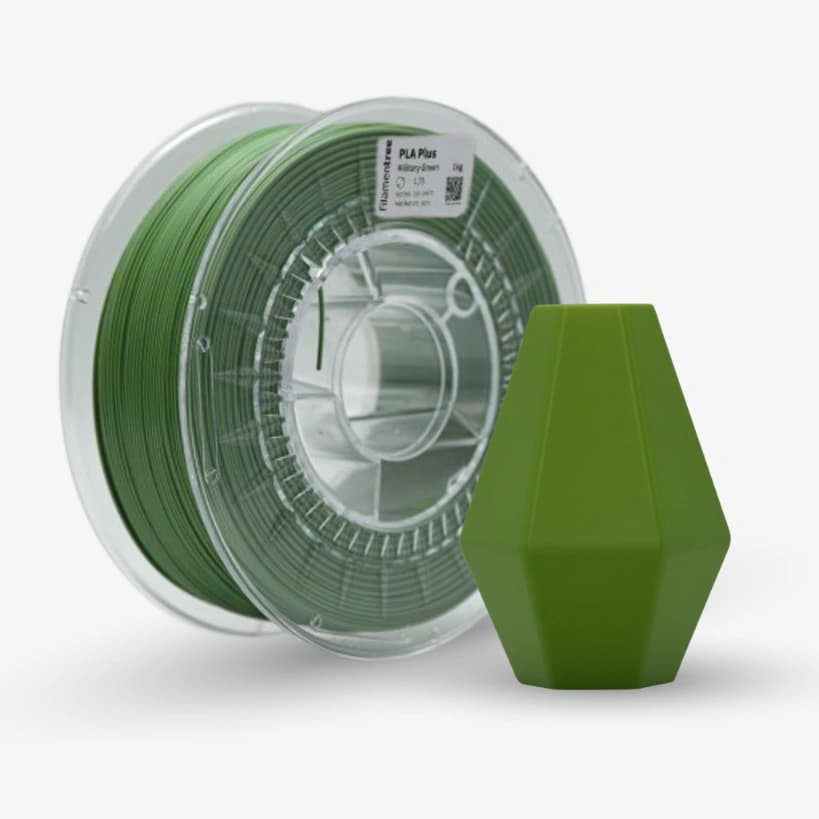 plastiny PLA military green