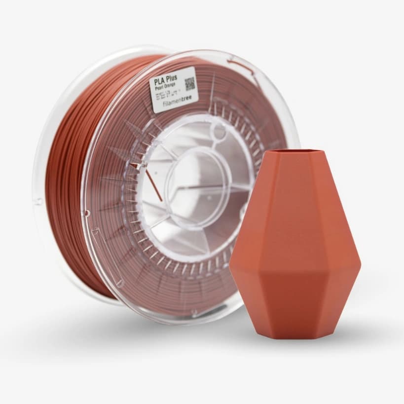 plastiny PLA pearl orange