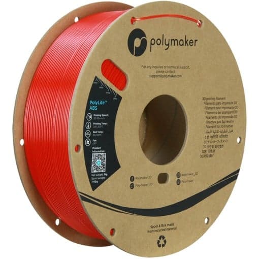 polymaker ABS red