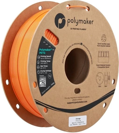 polymaker PETG portocaliu