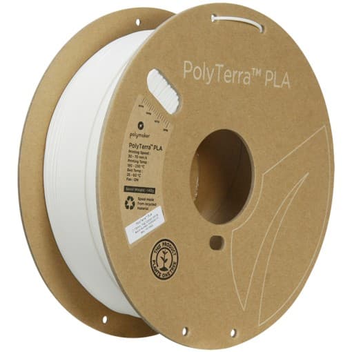 polymaker PLA cotton white