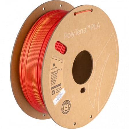 polymaker PLA dual sunrise red-yellow