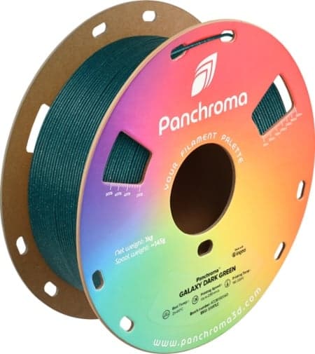 polymaker PLA galaxy dark green