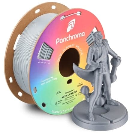 polymaker PLA metallic silver