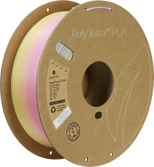 polymaker PLA pastel rainbow