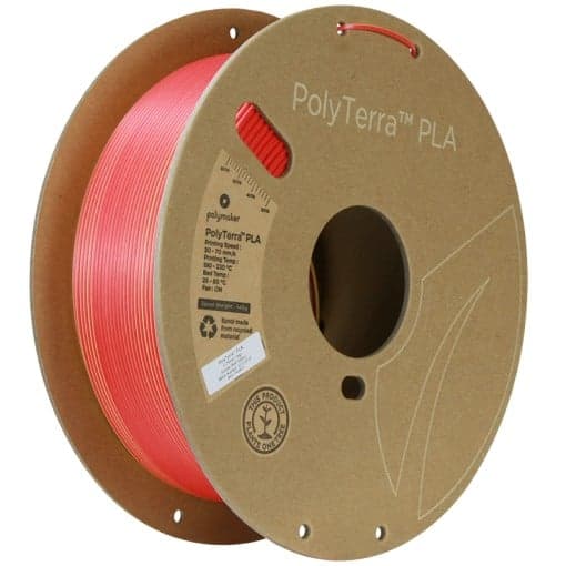 polymaker PLA sunrise rosu-galben