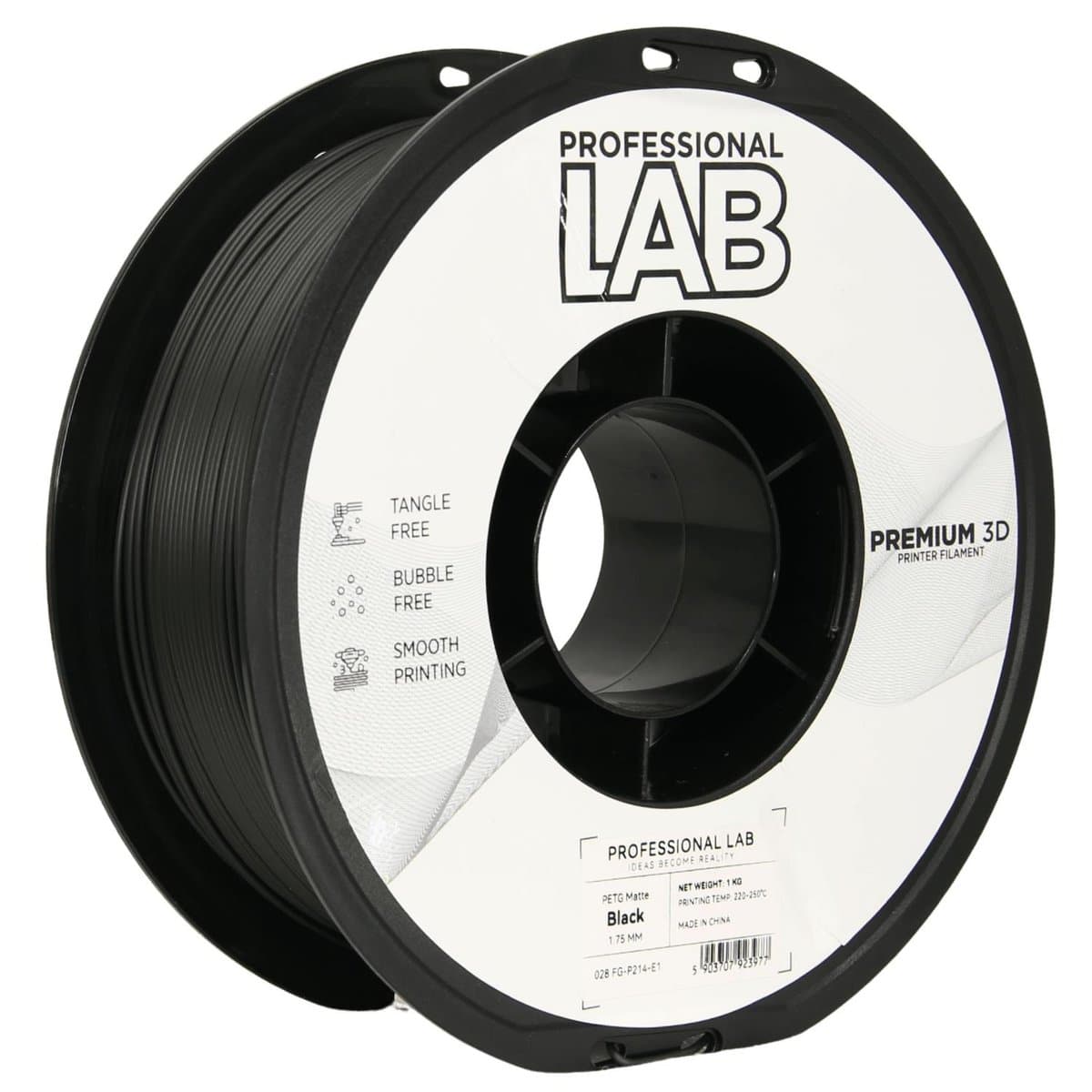 professional lab PETG black matte