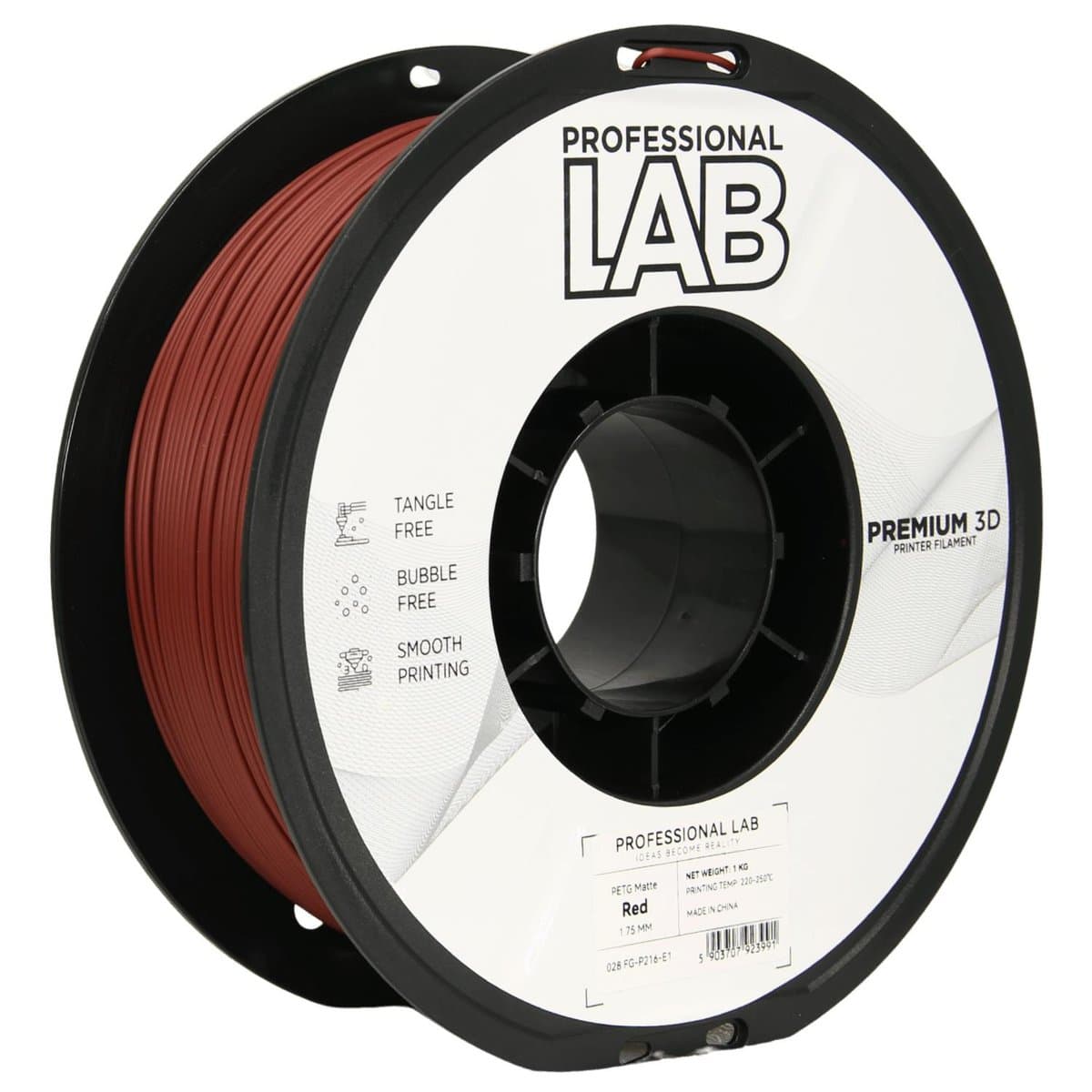 professional lab PETG red matte