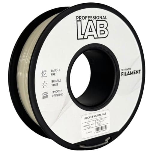 professional lab PLA luminous blue