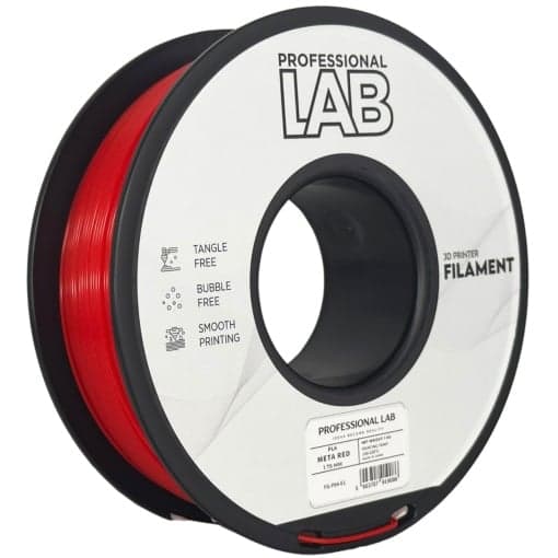 professional lab PLA meta red