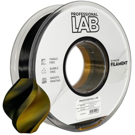 professional lab PLA negru auriu