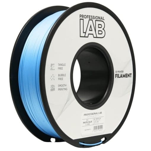 professional lab PLA pastel albastru