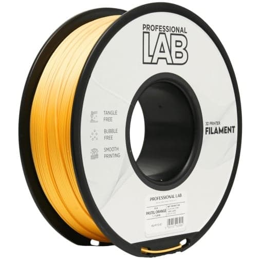 professional lab PLA pastel portocaliu