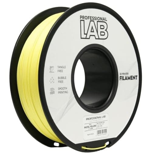 professional lab PLA pastel yellow