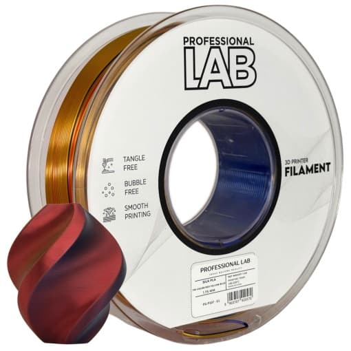 professional lab PLA tricolor rosu galben albastru