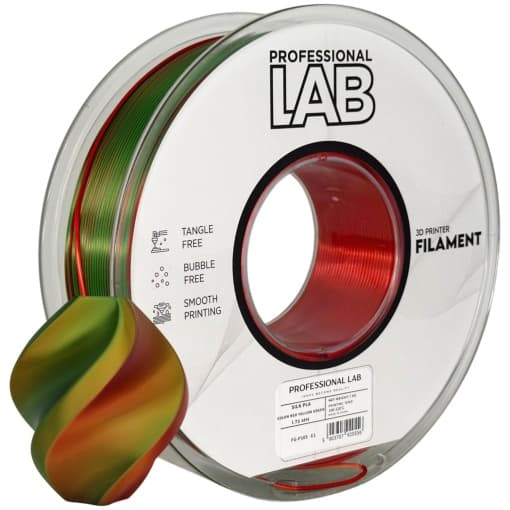 professional lab PLA tricolor rosu galben verde