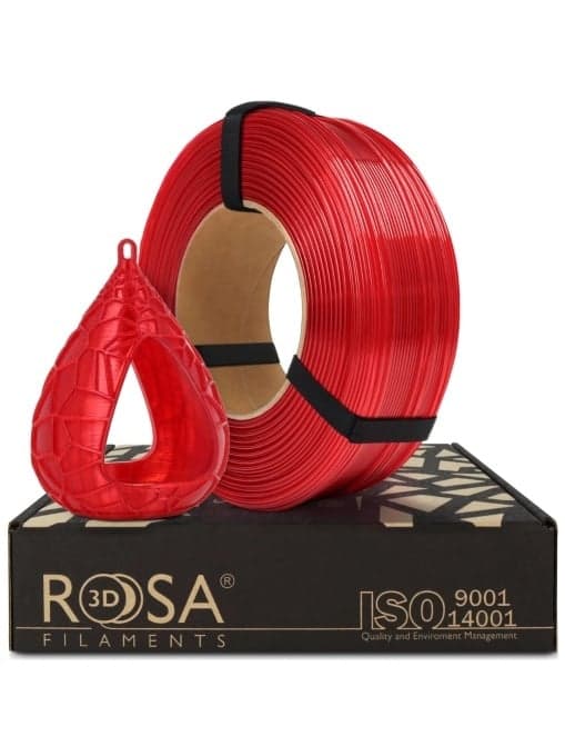 rosa3d PETG red transparent