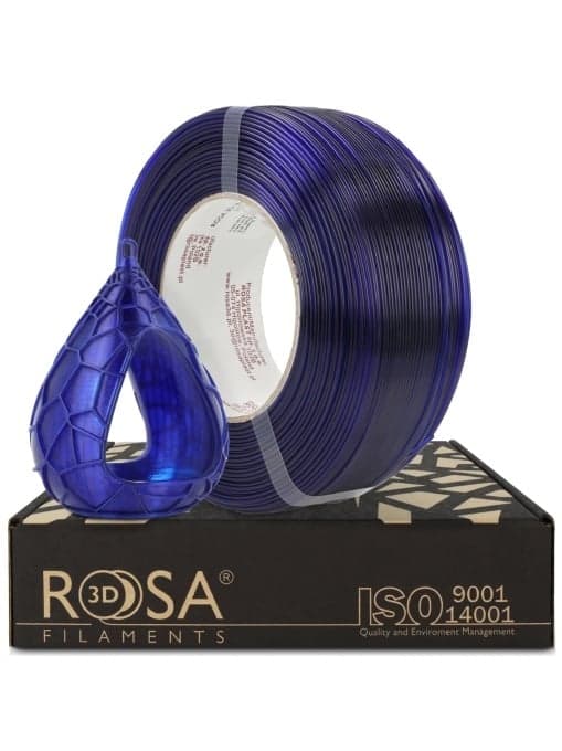 rosa3d PETG ultramarine blue transparent
