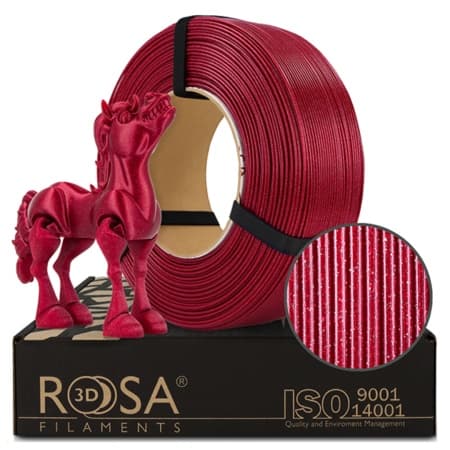 rosa3d PLA galaxy red wine