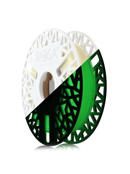 rosa3d PLA glow in the dark green