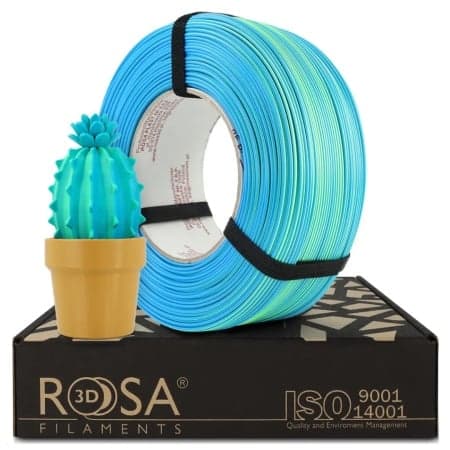 rosa3d PLA magic neon blue lagoon