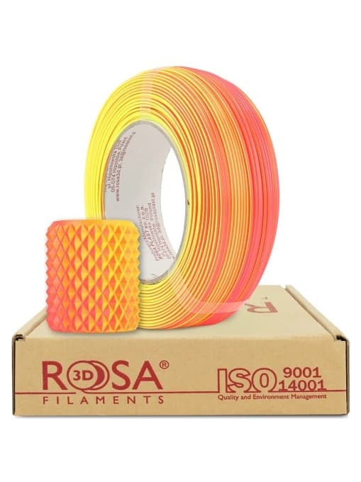 rosa3d PLA magic neon sunrise