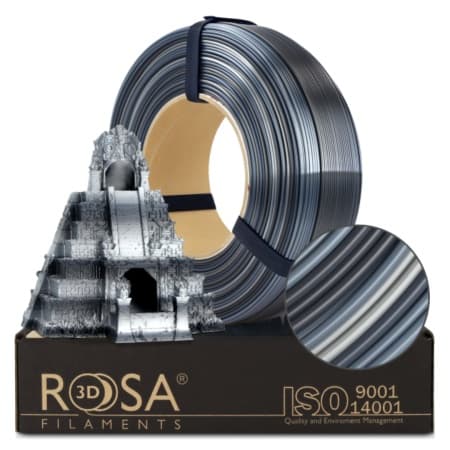 rosa3d PLA multicolor silk moon