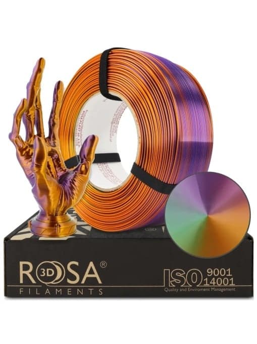 rosa3d PLA orange-violet-green