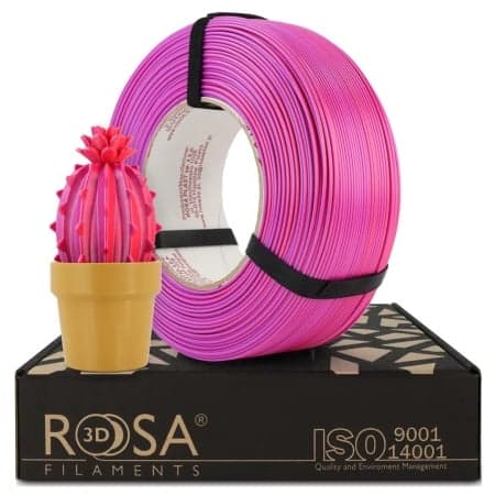 rosa3d PLA portocaliu neon - violet