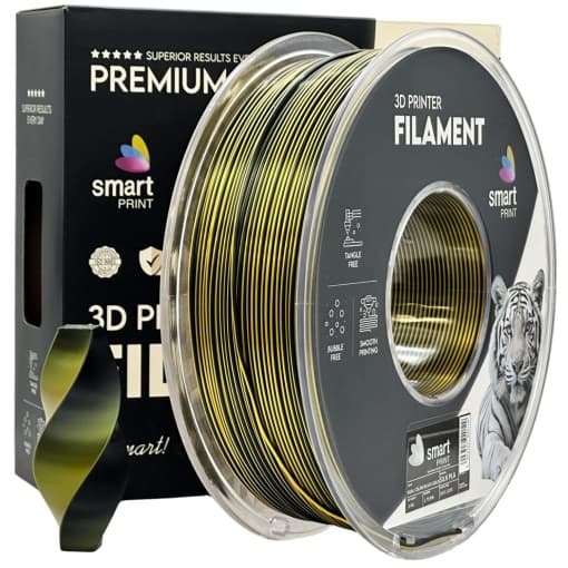 smart print PLA dual black gold