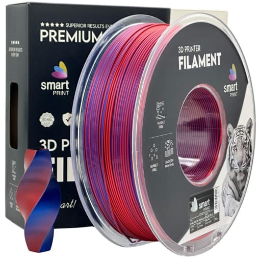 smart print PLA dual red blue