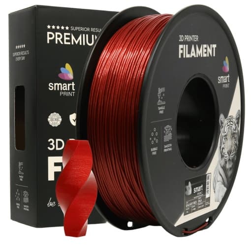 smart print PLA galaxy red