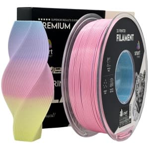 smart print PLA rainbow light