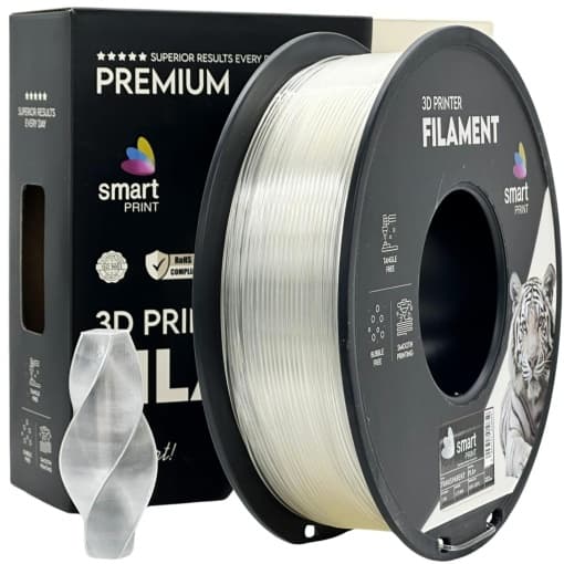 smart print PLA transparent